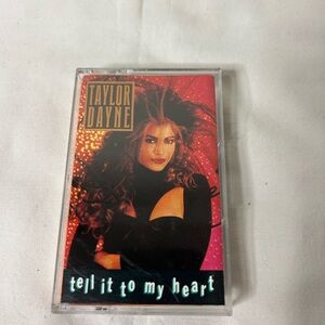 Taylor Dayne Tell It To My Heart 1987 Cassette Tape